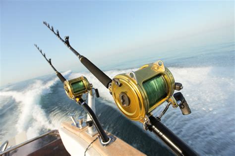 deep sea rod and reels.